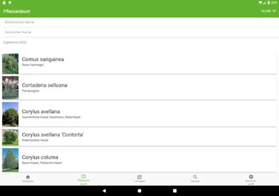 GaLaBau Pflanzen android App screenshot 4