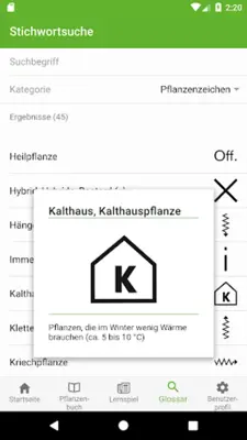 GaLaBau Pflanzen android App screenshot 7